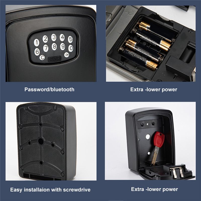 B68A TUYA Smart Key Box Blueto - Lockbox Key Secure review and price