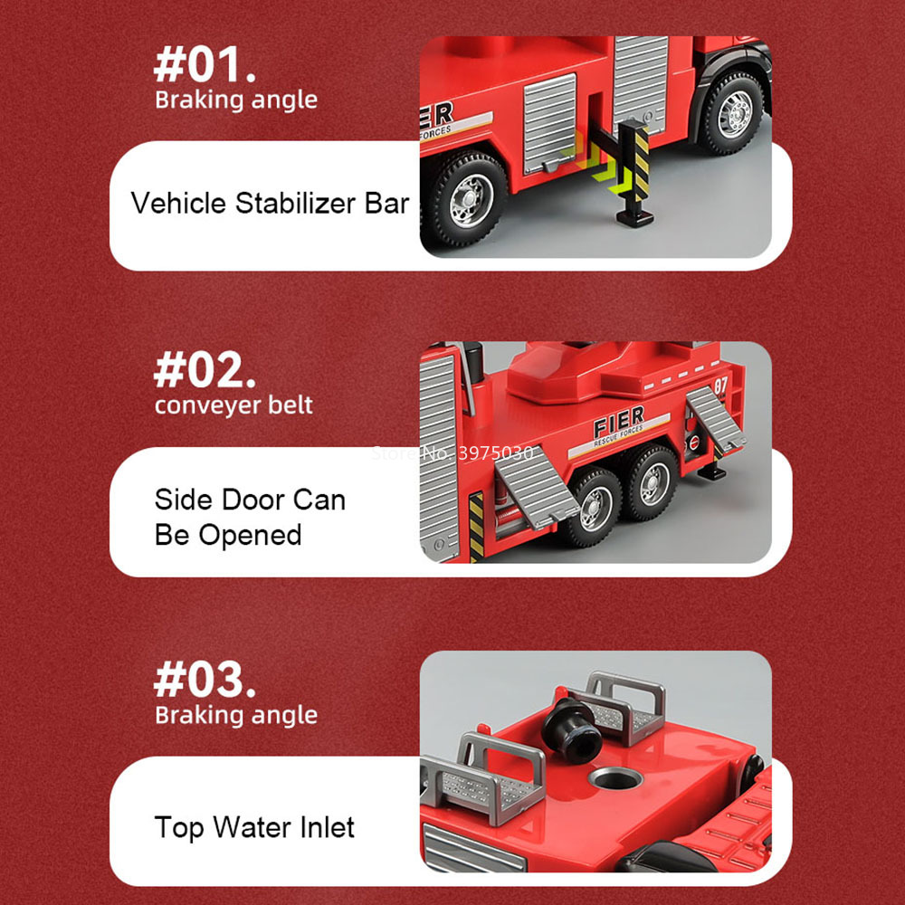 1:32 Scale Fire Engine Model C - Fire Escape Ladder review and price