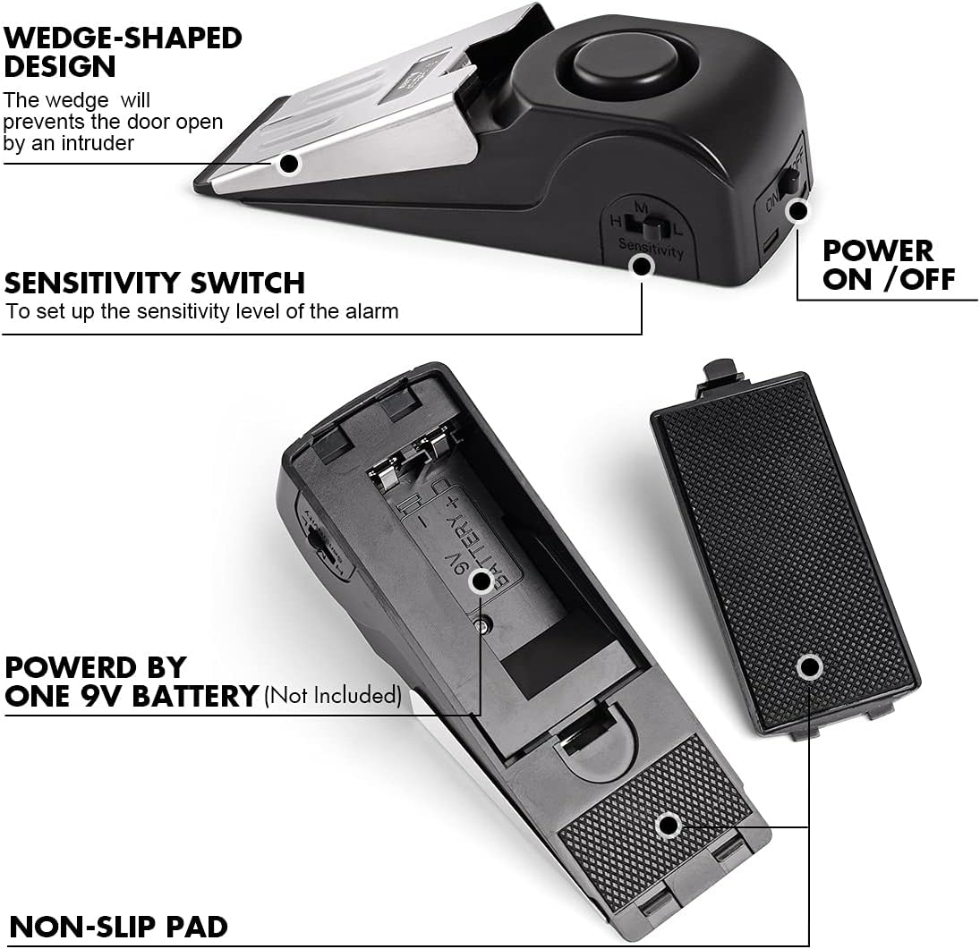Door Stop Alarm, Door Stopper  - Door Stop Alarm review and price