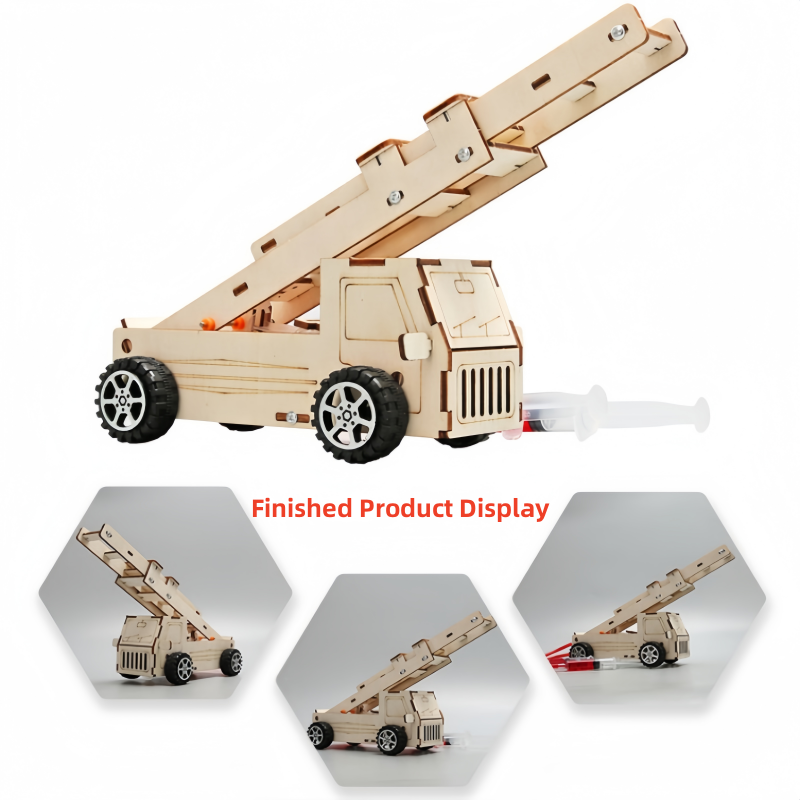 DIY Wood Ladder Fire Truck Mod - Fire Escape Ladder review and price