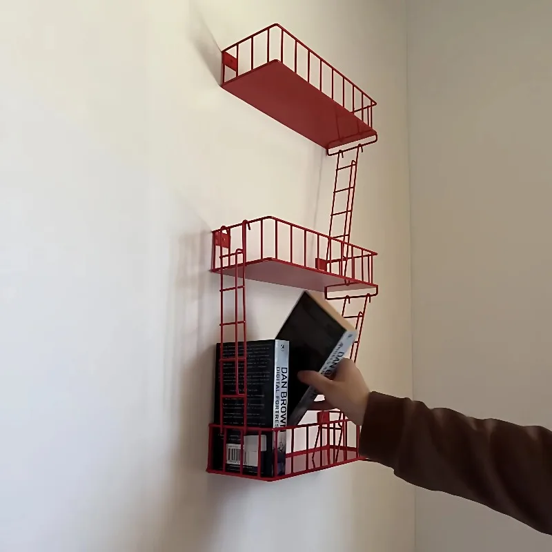 Fire Escape Wall Shelf, 3-Tier - Fire Escape Ladder review and price